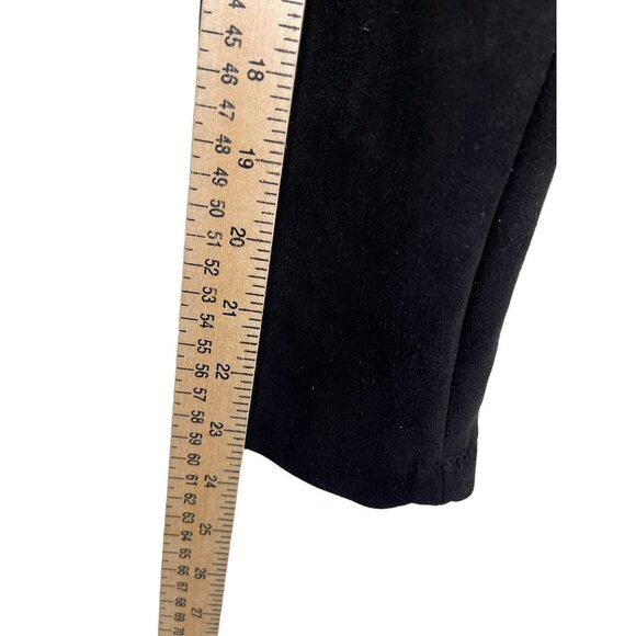 Members only Women's Faux Suede Biker Jacket black size S - Picture 8 of 13